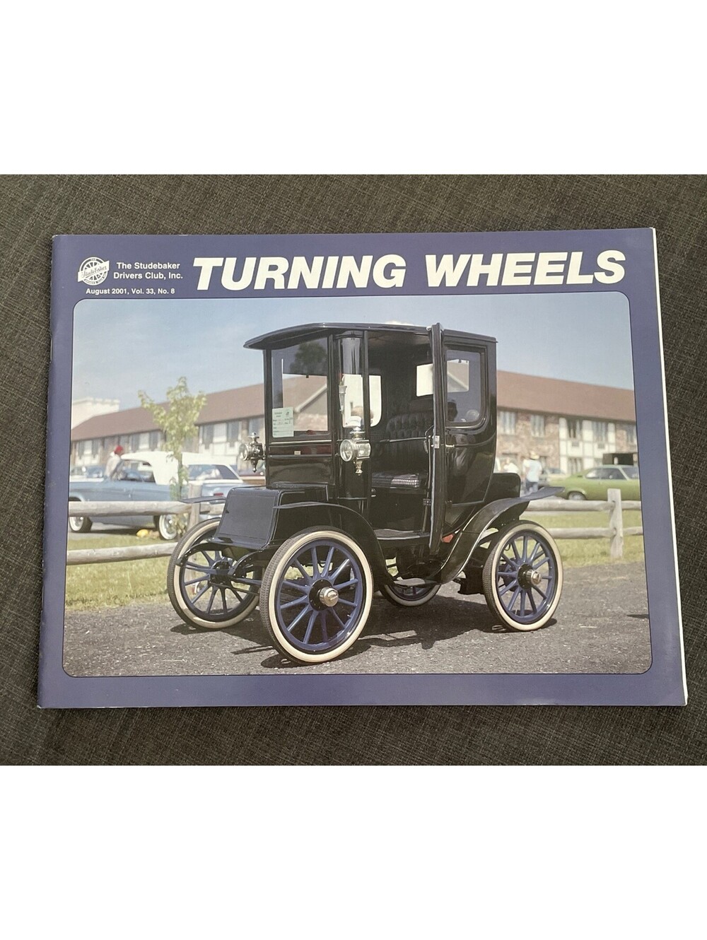 Turning Wheels Studebaker Drivers Club Aug 2001 Vol 33 No 8 1911 Electric Coupe
